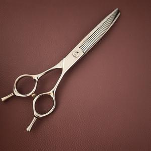 Tijeras de peluquería para mascotas VFD, tijeras curvas de 7 pulgadas para perros y gatos, herramientas profesionales para cortar el pelo, hechas en China - Product Image 5