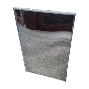 Tùy Chỉnh Shatterproof Nhôm Đóng Khung Nhựa Tường Gương Phòng Tắm Gương