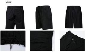 Short de sport en soie de glace respirant à séchage rapide pour hommes, 9XL, décontracté, 5 pouces, bas décontractés - Product Image 2