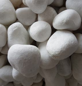 Piedra De Guijarro blanco nieve natural pulida para pavimentación-Material de piedra de primera calidad - Product Image 2