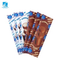 Emballages de tubes de glace personnalisés, pièces, en plastique, pour glace glacée, glace