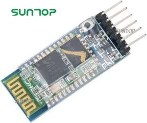 HC-05 Wireless Bluetooth RF Transceiver Master Slave Integrated Bluetooth Module 6 Pin Wireless Serial Port Communication BT