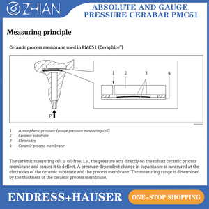 Sensor de Medición de Nivel de Gas Digital Cerabar PMC51 de Endress+Hauser - Product Image 3