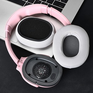 Coussinets d'oreille de remplacement pour Skullcandy Hesh 3/ANC/Evo Crusher sans fil, en tissu Yoga doux, respirant, en mousse à mémoire de forme - Product Image 6