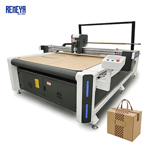 Cutter à lame oscillante REMEYA pour carton ondulé avec fonction de rainurage et contrôle de l'épaisseur variable - Product Image 1