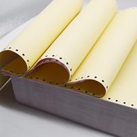 Rouleau de papier autocopiant NCR pour factures en forme continue pour supercalculateurs