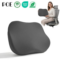 Coussin de siège en mousse à mémoire de forme pour soulager la douleur du coccyx, coussin orthopédique en gel pour chaise de bureau, pour le confort du coccyx, base antidérapante