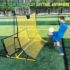 Red de Rebote de Fútbol Plegable para Exteriores, Resistente, de Acero, 2 en 1, para Entrenamiento de Fútbol en el Patio Trasero - Product Image 4