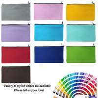Vente en gros Trousse à crayons personnalisée en toile Trousse à crayons grande capacité avec impression de logo personnalisé Fournisseur scolaire Sac à crayons mignon Étudiant