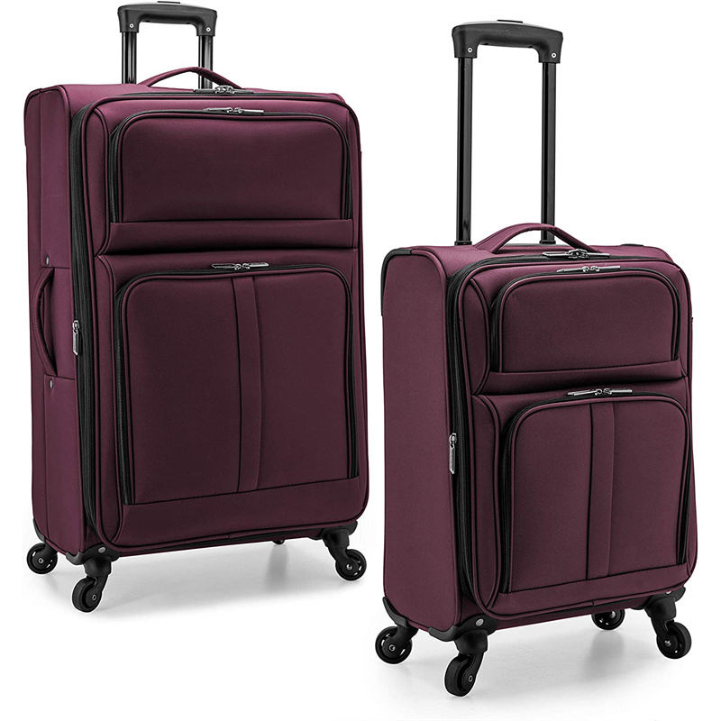 Amazon Vintage Rolling Luggage Set Suitcases Lightweight ABS