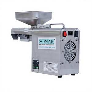 Presse à huile automatique à froid en acier inoxydable SS304 pour graines et noix multiples - Product Image 1