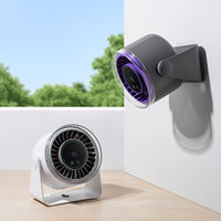 IMYCOO, Nuevo Ventilador de Escritorio Portátil Recargable con Pantalla Táctil LED, Ventilador de Mesa USB Mini Refrigerante en Oferta