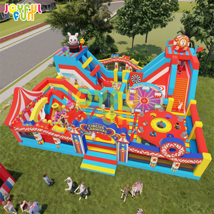 JOYFUL FUN Parque Inflable Comercial Grande de Nuevo Diseño, Parque de Atracciones Inflable, Parque Temático Inflable - Product Image 2