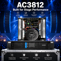 Amplificateur de puissance de classe H à 3 canaux 2x800W + 1200W, amplificateur audio professionnel pour DJ, enceintes PA, caisson de basses et sonorisation en direct