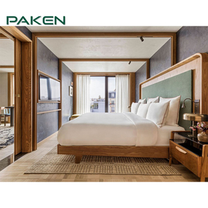 Một cửa chìa khóa trao tay đồ nội thất khách sạn giải pháp Paris phong cách khách sạn Vua giường NỘI THẤT PHÒNG NGỦ đặt đồ nội thất khách sạn với thiết kế - Product Image 3