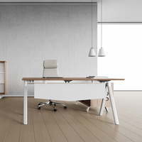 Ensemble de bureau de direction en bois de luxe moderne meubles pour bureaux table et tables design bureaux classiques designer
