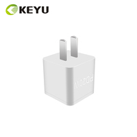 Chargeur mural USB C PD 20W, adaptateur d'alimentation à charge rapide, type C, pour smartphones et tablettes, prise de voyage portable KA20A