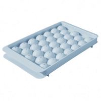 Bac à glaçons avec couvercle et bac de rangement pour congélateur, bac à glaçons en forme de nuggets à démoulage facile avec couvercle anti-fuite