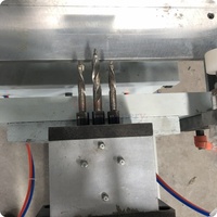 Perfil de aluminio con orificio de drenaje, doble cabezal, doble broca, bloqueo, copia de fresado para ventana individual con persiana