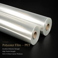Film d'isolation personnalisé en polyester PET Mylar BOPET Classe E 120C haute diélectricité pour transformateur à fentes de moteur 6020 6021