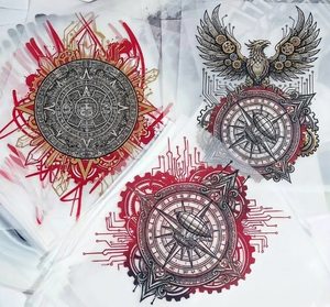 สติกเกอร์รีดร้อนพลาสติซอลแบบกำหนดเอง คุณภาพสูง ล้างทำความสะอาดได้ สำหรับกระเป๋า เสื้อผ้า  ติดง่าย  รุ่นใหม่ล่าสุด - Product Image 1