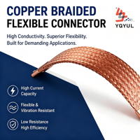 Cable Trenzado Flexible de Cobre YQYUL / Cable Trenzado de Cobre Tz con Terminales