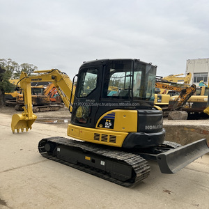 Excavadora de cadenas Komatsu PC55 de segunda mano de alta calidad, modelo 2023, miniexcavadora hidráulica de 5.5 toneladas con motor. - Product Image 3