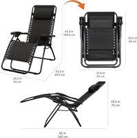 Chaise longue pliante de camping en métal, portable, durable, imperméable, pour l'extérieur, chaise de plage à gravité zéro pour bronzer