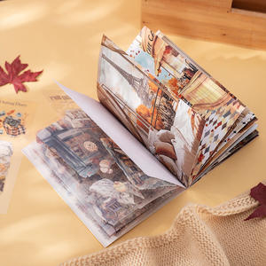 20 autocollants par paquet, collection automne <span class=keywords><strong>Paris</strong></span>, thème paysages <span class=keywords><strong>de</strong></span> voyage, double matériau, autocollants adhésifs, décoration <span class=keywords><strong>de</strong></span> vacances, finition brillante - Product Image 1