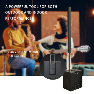 Xách Tay Chuyên Nghiệp 16 Đơn Vị Hai Cách Hoạt Động Dòng Mảng Loa Cột Neodymium Hệ Thống Âm Thanh Cho Ngoài Trời Stgae - Product Image 5