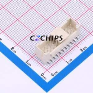 WAFER-PHB2.0-22PLB-GM Wire-to-Board Pin Header SMD,P=2mm Connector 2x11P 2mm Vertical Mount PHB - Product Image 1