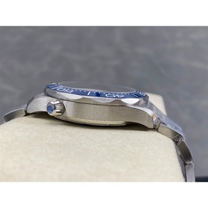 Reloj Mecánico Digital Impermeable de Súper Calidad con Cristal de Zafiro, Alarma, Cerámica Azul, Reloj de Buceo, 192g, 50 Bar - Product Image 3