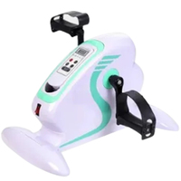 Pédales universelles souples en fer avec support de jambe pour mini-vélo, appareil d'exercice avec réglage d'angle et protection de la cheville