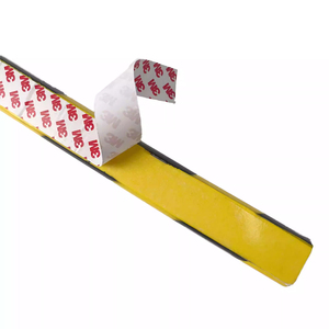 Perlindungan garasi industri profesional pelindung sudut dinding pipa permukaan tepi busa PU bentuk L kuning hitam pelindung sudut dinding - Product Image 2