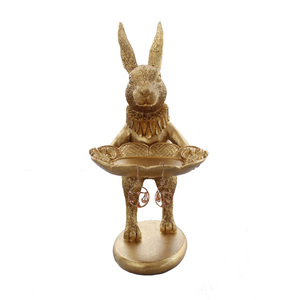 Đồ trang sức hiển thị đạo cụ chụp ảnh quà tặng sáng tạo Thỏ bông tai vòng cổ trang sức hiển thị đứng nữ mỹ phẩm lưu trữ khay - Product Image 5