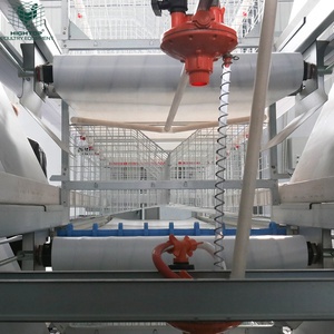 Jaulas para Gallinas Ponedoras Tipo H Totalmente Automáticas con Sistema de Eliminación de Estiércol para 35000 Aves, Cría Avícola a Gran Escala - Product Image 3