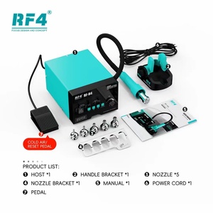 RF-H4 1200W interruttore rapido a pedale per dissaldare aria fredda stazione di rilavorazione per saldatura ad aria calda BGA stazione di rilavorazione - Product Image 6