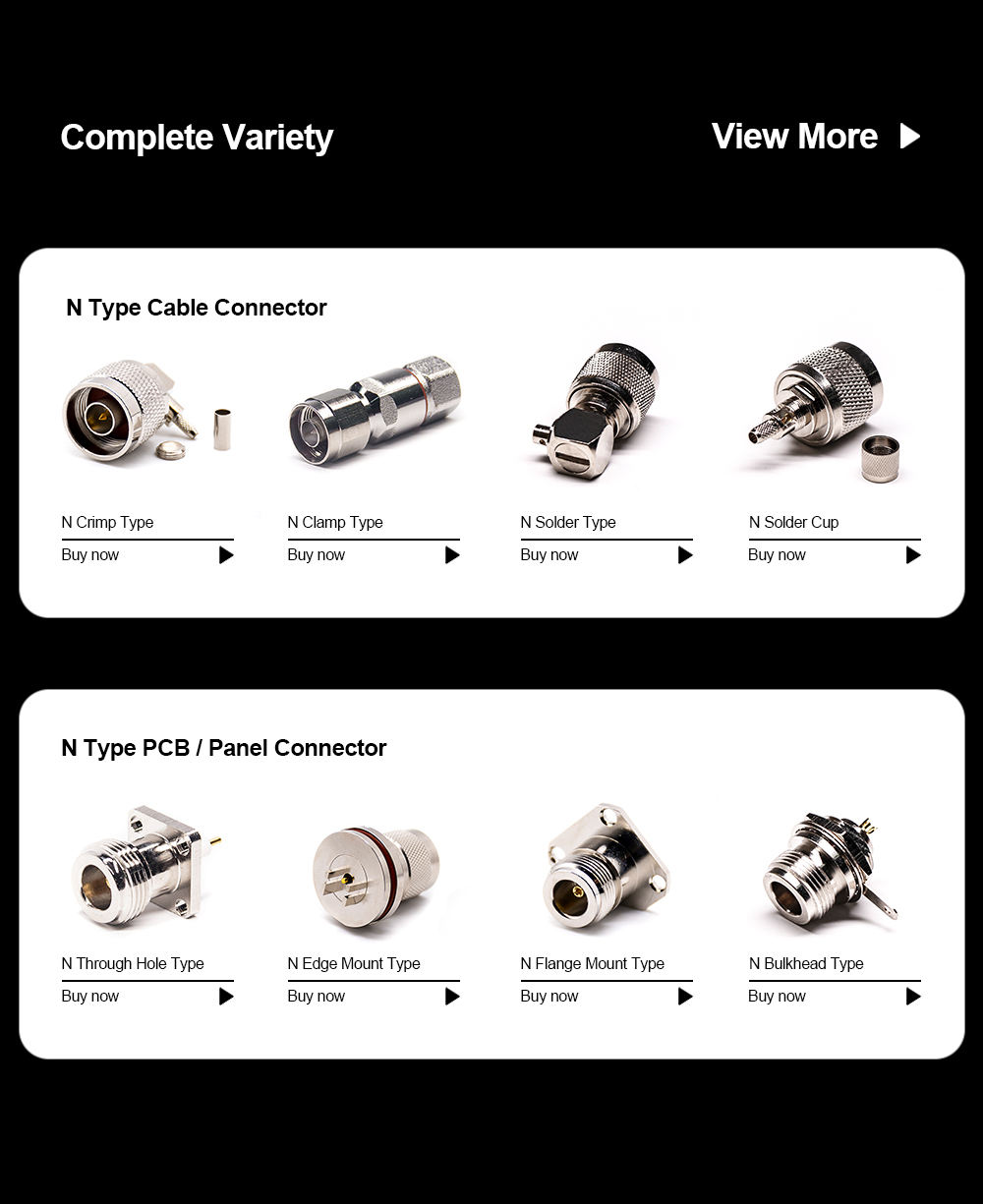 WORLDPEAK 5pcs Rf Connettore N Maschio Ad Angolo Retto Spina - Foto 10