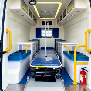 Ambulancia Móvil de UCI, Vehículo de Transporte Médico de Emergencia con Sistemas Integrados de Ventilador <span class=keywords><strong>y</strong></span> Desfibrilador - Product Image 6