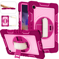 Funda de Silicona Resistente para Tablet, con Tacto Suave, Protector Escolar para Samsung Galaxy Tab A8 con Soporte