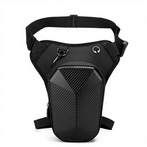 Sac <span class=keywords><strong>de</strong></span> <span class=keywords><strong>jambe</strong></span> unisexe transfrontalier en PVC, style minimaliste, imperméable, pour moto, sac bandoulière d'extérieur - Product Image 1