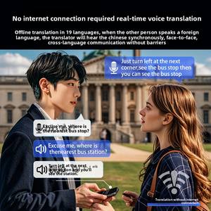 ปากกาแปลภาษาอัจฉริยะแบบออฟไลน์ ปรับแต่งได้ รองรับการสแกน หลายฟังก์ชั่น สำหรับการเดินทางต่างประเทศ แปลภาษาได้หลายภาษาแบบเรียลไทม์ - Product Image 4
