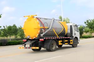 Dongfeng <span class=keywords><strong>Frica</strong></span> 8 metri cubi di camion delle acque reflue tubo comunale dragaggio auto di aspirazione auto - Product Image 4