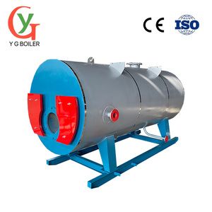 Chaudière à eau chaude horizontale au gaz ou au mazout pour chauffage central d'hôtel, haute efficacité thermique, contrôle intelligent - Product Image 1