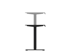 Supports en V Bureau ergonomique en bois avec fonction d'arrêt automatique en cas d'obstruction JSD2-02-2P - Product Image 3