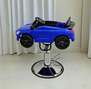 Chaise de coiffure en forme de voiture pour enfants, chaise de coiffure pour enfants, mobilier de salon de beauté pour salon de coiffure enfant - Product Image 6