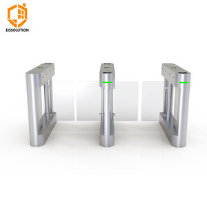 Eissolution kiểm soát truy cập lối vào tự động hai chiều đu đôi 2 chiều cho người đi bộ hệ thống rào cản Swing cổng rào cản - Product Image 1