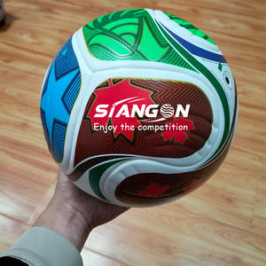 Özel profesyonel kalite futbol topu termal gümrüklü PU deri futbol topu açık futbol oyun ve takım sporları için - Product Image 4