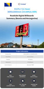 Canbest Fo P10 10Mm 4800X2880Mm 15.74X9.44Ft Outdoor Led Billboard <strong>Display</strong> Screen For Department Store In Philippines - Product Image 6