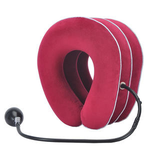 Dispositivo de Tracción Cervical Inflable Portátil, Soporte Eléctrico para el Cuello de Color Gris, para Uso Doméstico - Product Image 4